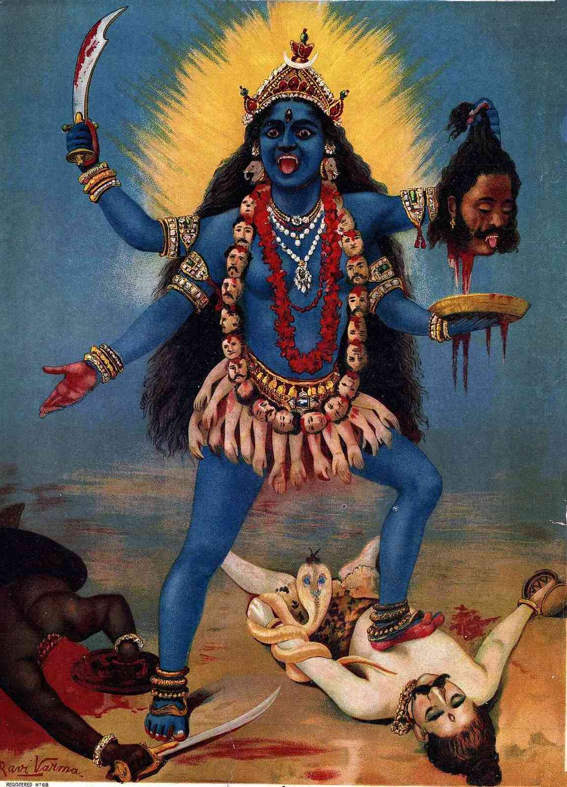 দেবী কালী: রূপান্তরের দিব্য জননী