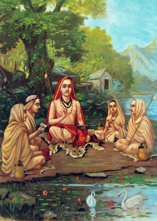 তোটকাষ্টকম্: তোটকাচার্য কর্তৃক আদি শঙ্করাচার্যের স্তুতিতে আটটি শ্লোক